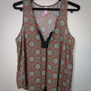 Graphic tank top